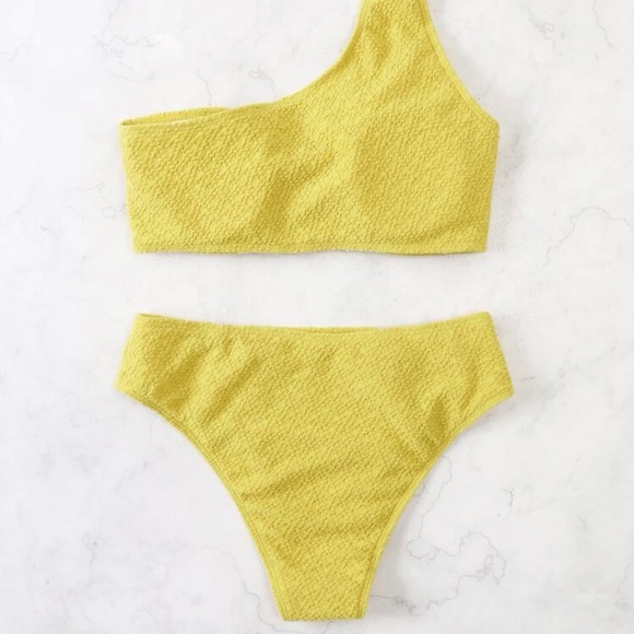 womens one strap bikini set - Picture 2 of 2